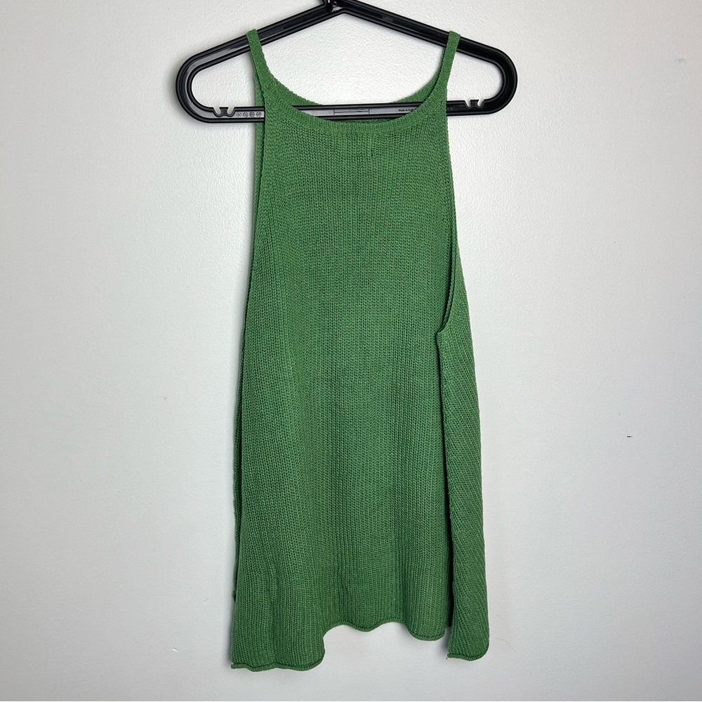 GiGiO Green Knit Sweater NWOT Women’s‎ Tunic Shirt - Picture 3 of 7